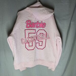 Barbie California Soft Pink Hoodie Size M